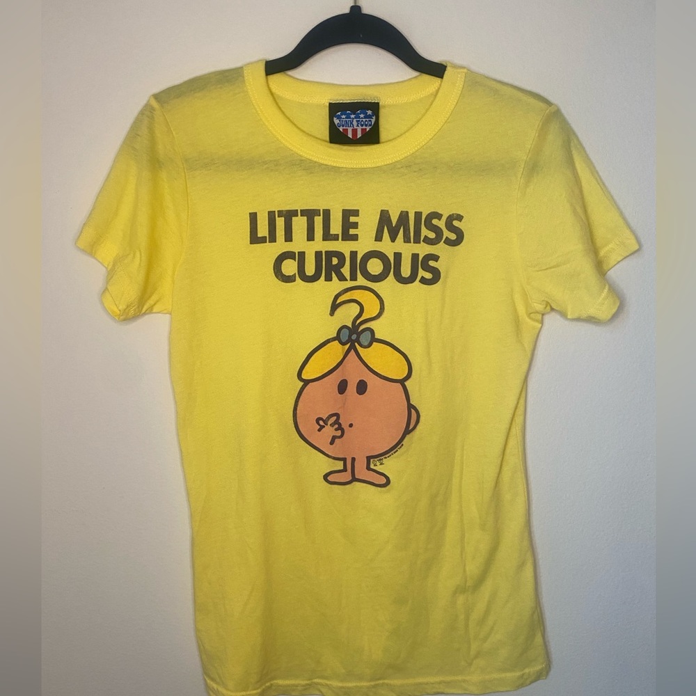 “LITTLE MISS CURIOUS” 2004 Burnout Tee